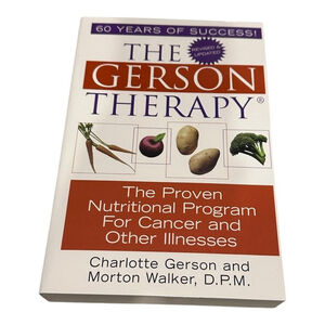 The Gerson Therapy Gerson Walker Kensington White Trade PB USA Cancer Nutrition